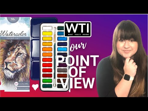 MozArt Watercolor Paint Sets - WTI product video review