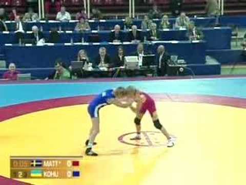 48kg FW MATTSSON Sofia SWE - KOHUT Oleksandra UKR