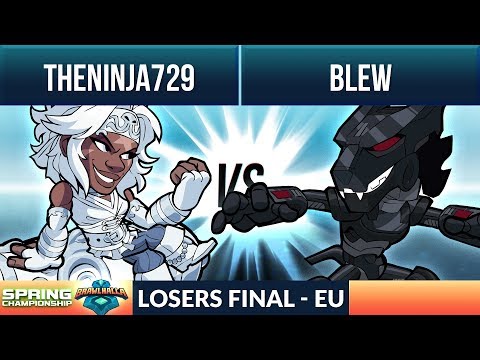 TheNinja729 vs Blew - Losers Final - Spring Championship EU 1v1