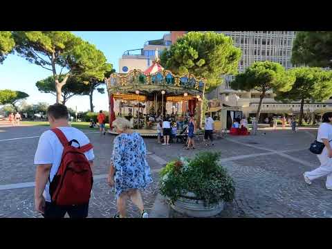 Grado, Italy 🇮🇹 Walking Tour Video. Grado Old Harbour - Main Street to Beach Walk