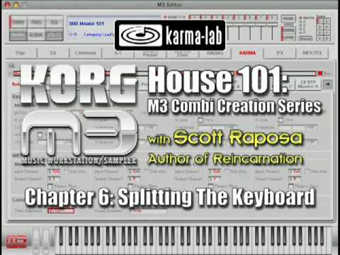 Korg M3 Video Tutorial: House 101, Chapter 6