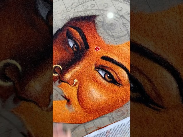 Portrait classes | Shikha’s Art Institute - Portrait Rangoli
