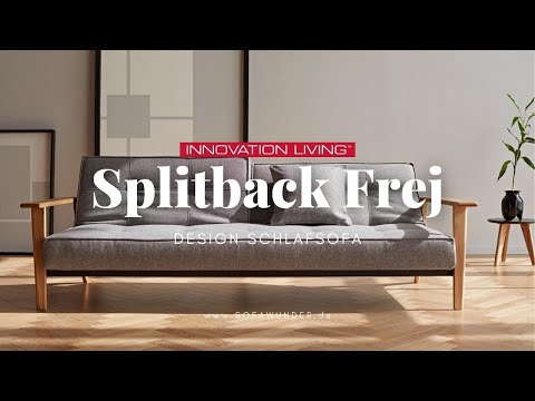 Innovation® SPLITBACK FREJ Schlafsofa - ein skandinavisches Design Konzept | Sofawunder.de
