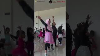 Keseruan Kelas Balet Liburan Seru di Perpusda Kendal