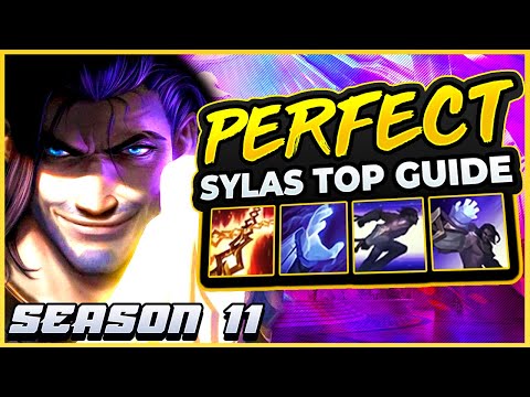 *S+ GUIDE* HOW TO PLAY NEW SYLAS TOP IN SEASON 11 - League of Legends