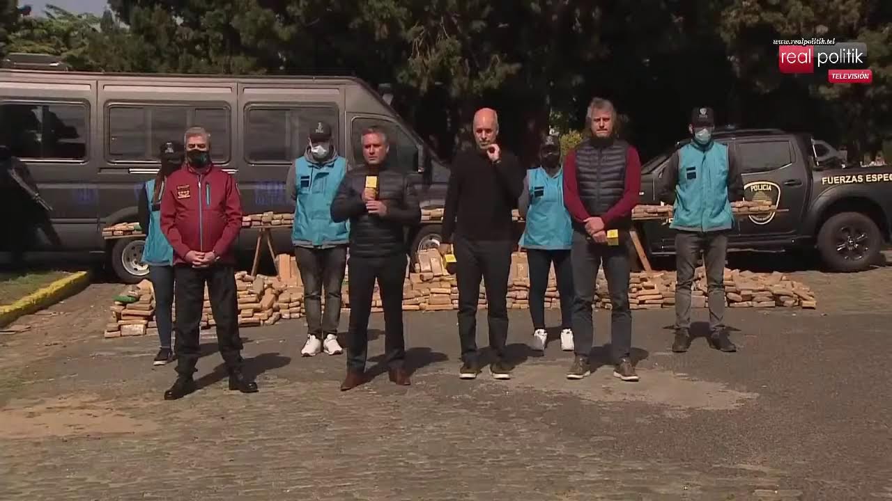 Operativo Cardales: Rodríguez Larreta participó de la quema de 5 toneladas de marihuana