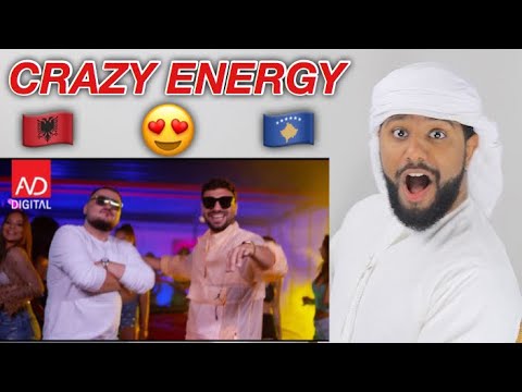ARAB REACTION TO ALBANIAN MUSIC BY LUMI B x LEDRI VULA - KISS KISS **REAGIMI**