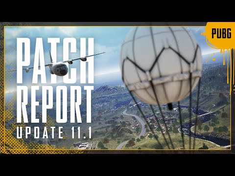 Patch Report #11.1 - Paramo, Emergency Pickup | PUBG