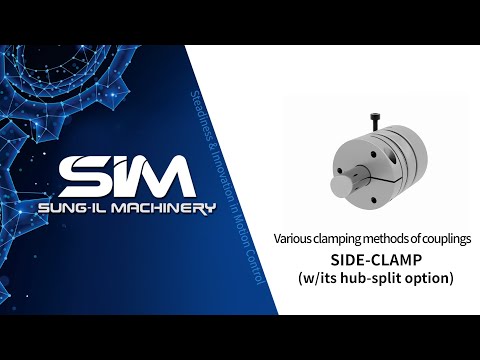 COUPLING | SIDE-CLAMP | Shaft coupling clamping type | power transmission [S.I.M]_EN