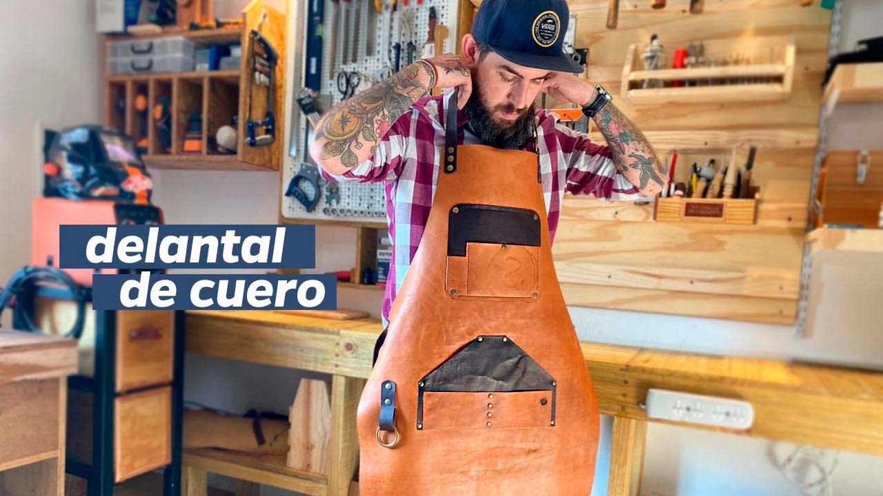 Watch Como hacer un DELANTAL DE CUERO - Paso a Paso. LEATHER APRON Now Como hacer un DELANTAL DE CUERO - Paso a Paso. LEATHER APRON