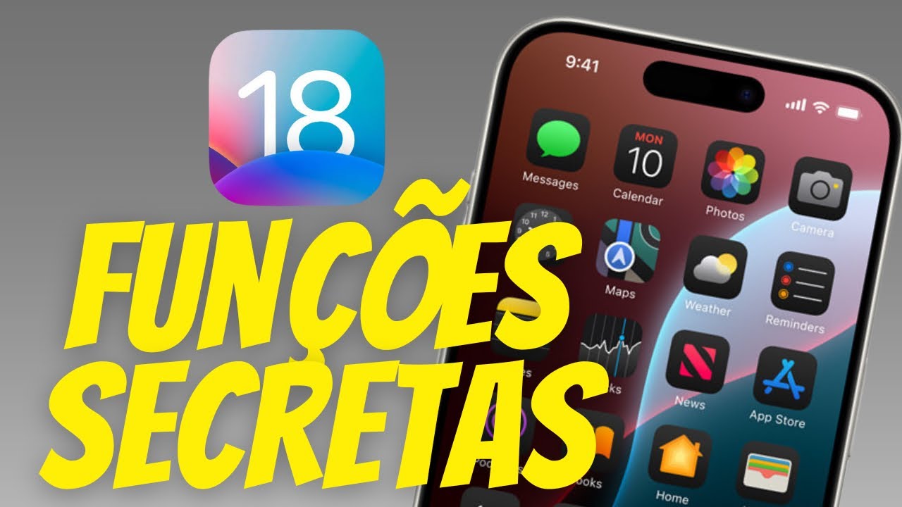 iOS 18 - Funcionalidades OCULTAS Incrivelmente Úteis!