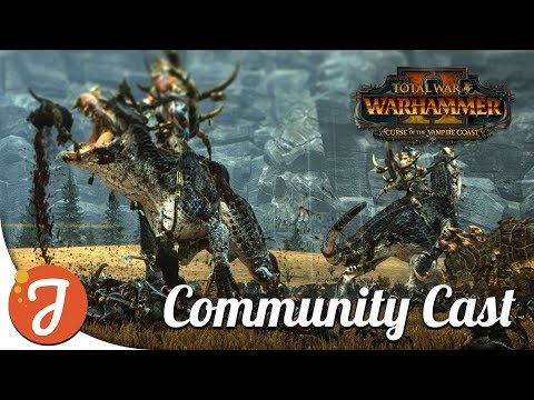 Ninjas Vs Dinosaurs feat. GeneralConfusion | Skaven Vs Lizardmen | Total War: WARHAMMER II