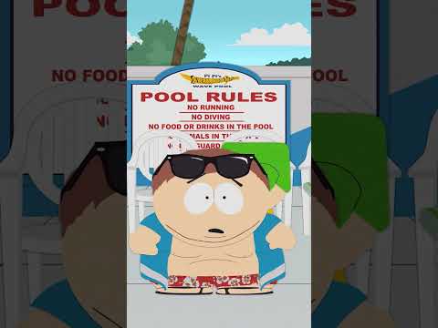 The boys take a trip to a waterpark. #SouthPark #Cartman #waterpark