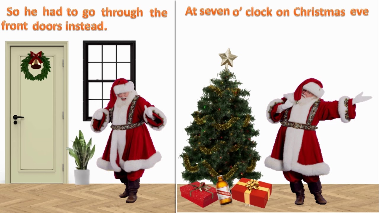 What do Jamaican people call Santa Claus?