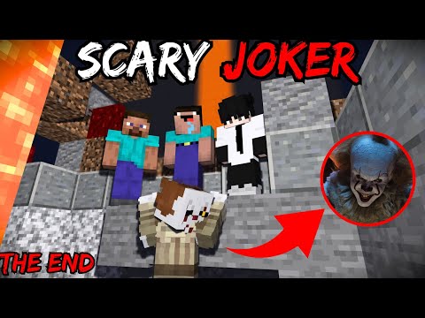 Terrifying Joker Haunts Minecraft Hindi Story