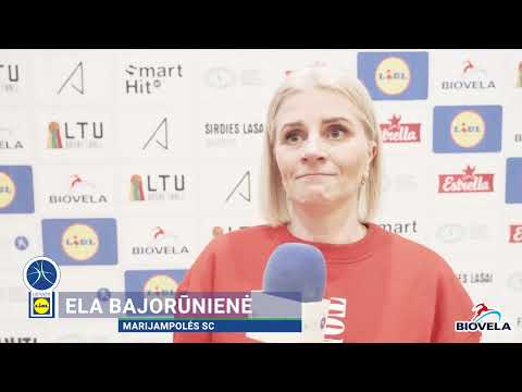 U14 Mergaičių B div. PUSFINALIAI: Ela Bajorūnienė (Marijampolės SC)