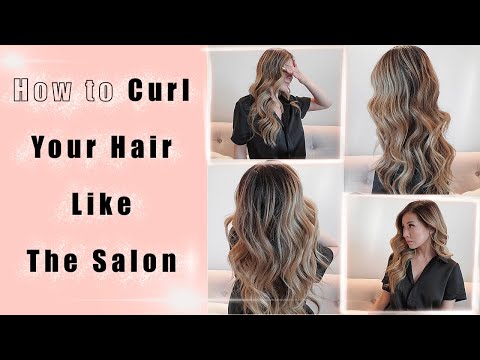 How to Curl Your Hair like the Salon