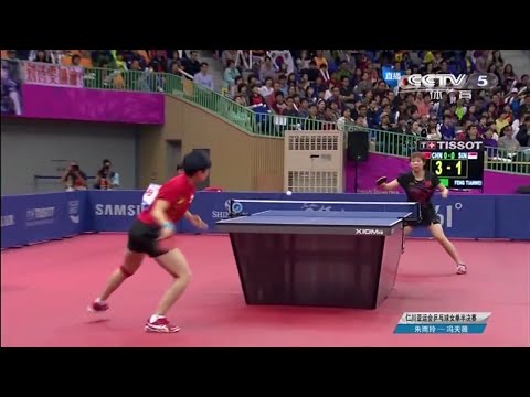2014 Asian Games WS-SF: ZHU Yuling - FENG Tianwei [HD] [Full Match/Chinese]