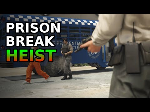 HARD Prison Break Heist FINALE — Perfect Run w/ Randoms (Officer + Prisoner) | GTA Online