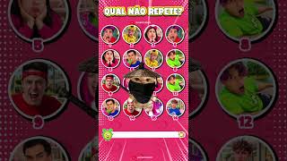 QUAL IMAGEM NÃO REPETE??? #4 #youtubers #dosrosas