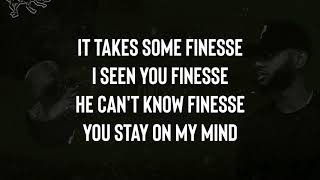 Bryson Tiller - Finesse (Drake Cover) Lyric Video