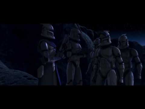 Star Wars The Clone Wars: Rex, Cody, Fives, Echo and Hevy take back the Rishi Moon Outpost 720p