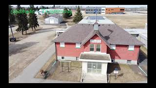Amazing Alberta Onoway School and Museum footage with a Mavic Mini Drone in 2.7k