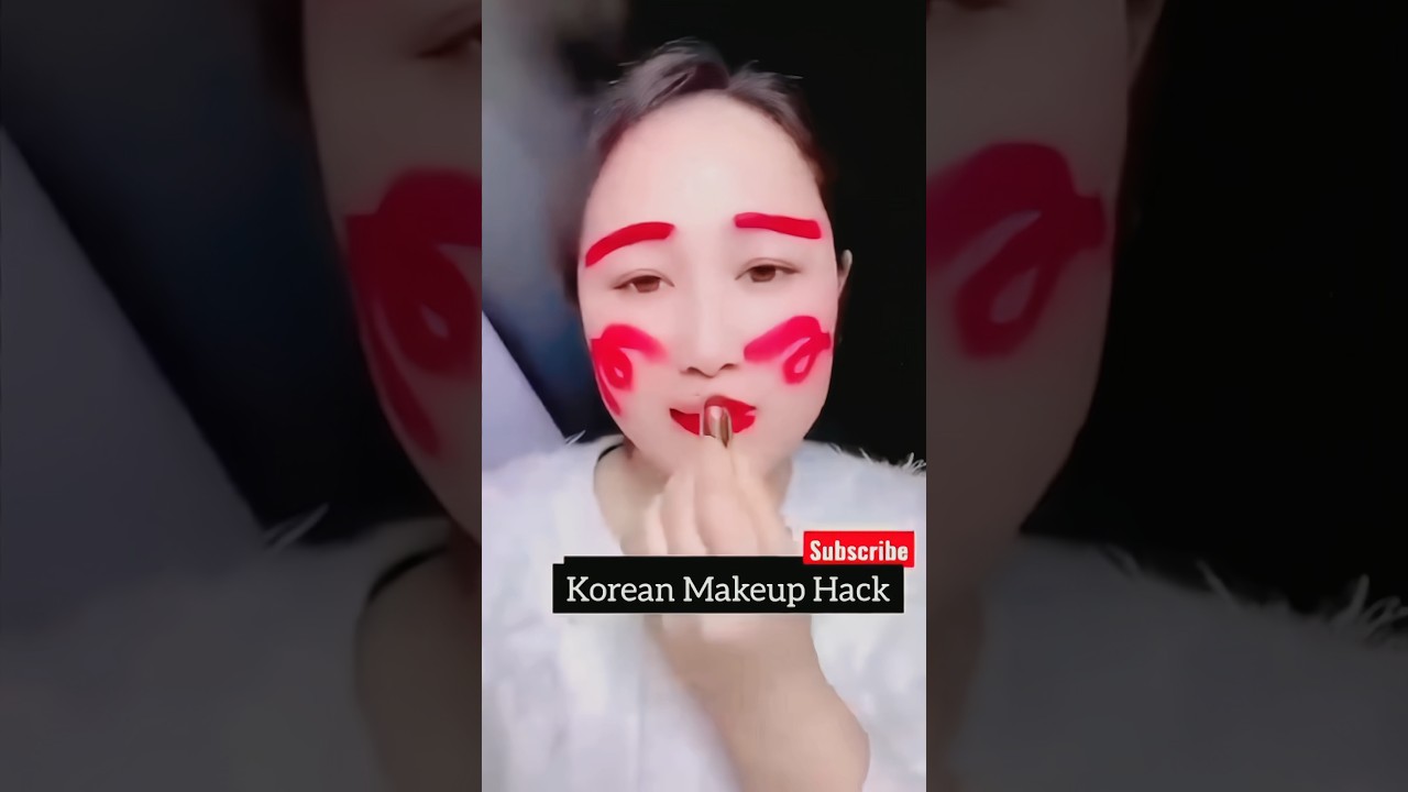 Viral Korean makeup hack 💄🤩🔥 #makeup #viral #hack #shorts #subscribe #like4like #foryou #shortsfeed