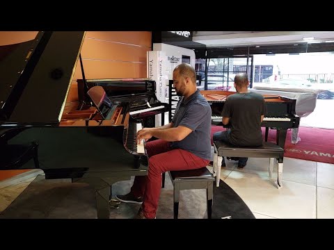 Hino - 248 “Glória! Aleluia! Sinto Jesus” | Pianos Yamaha C3-X e C5-X | Professores Kiko e MV