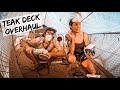 WE SAVED 40k And OUR TEAK DECK DIY Teak Deck Restoration Ep 354