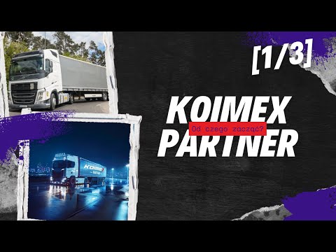 [1/3] Dołączyłem do KOIMEX PARTNER. CO DALEJ? | Koimex Arx