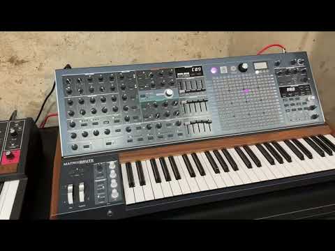 Arturia MatrixBrute Noir 49 key Black Edition analog synthesizer Review