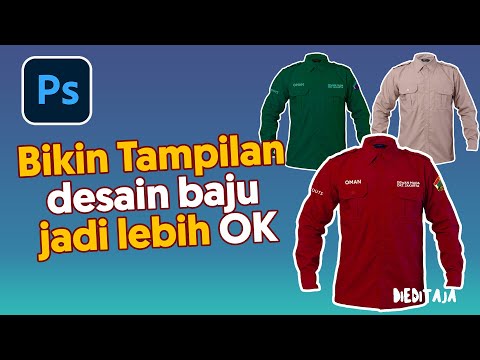 Bikin MockUp desain baju jadi lebih OK - Tutorial Photoshop