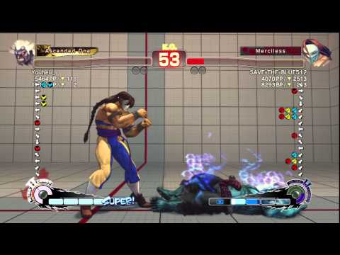 SSF4 AE Ver. 2012: Youhei-_- [Oni] vs. SAVE-THE-BLUE512 [Vega] - PSN Ranked Match