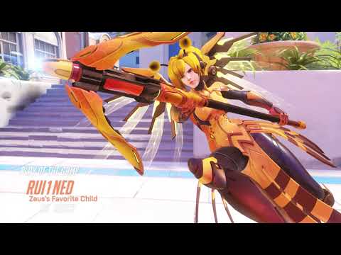 Honey Bee Battle Mercy POTG - Overwatch 2 (4K)