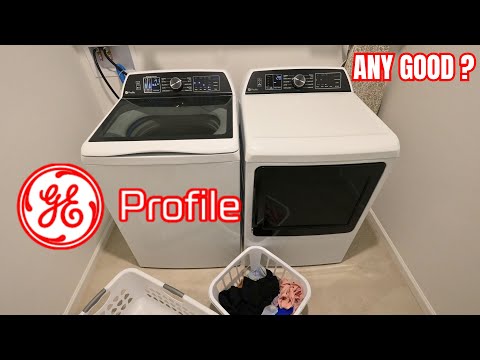 GE Profile top load washer and dryer review. Top load washer vs front load, which one is best