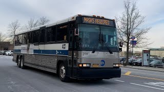 Midtown Bound 2005 MCI D4500CL 3116 SIM4C Express Bus At Marsh Av & Ring Rd