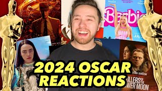 2024 Oscar Winners Reaction!