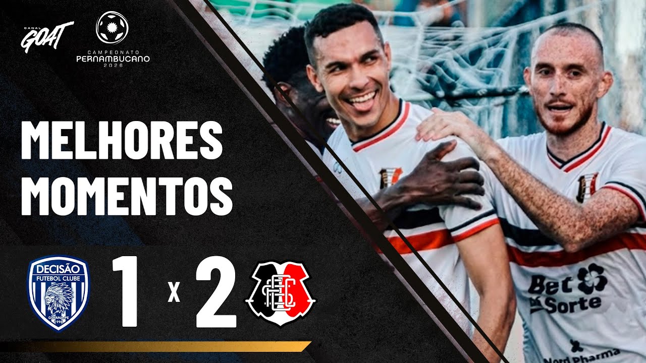 Decisão Goiana vs Santa Cruz Highlights