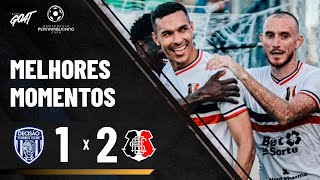 DECISÃO MARCA NO FIM E SANTA CRUZ TEM PEQUENA VANTAGEM NO JOGO DE IDA DA 2ª FASE DO PERNAMBUCANO