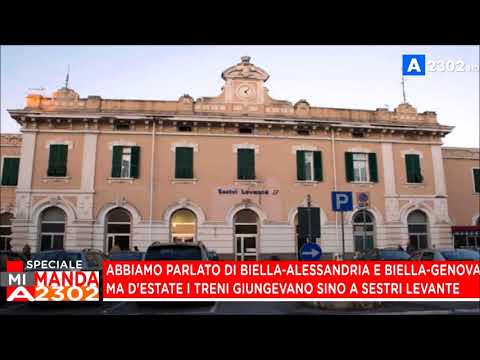 Speciale Mi Manda A2302 del 15 settembre - Il treno Biella-Sestri Levante