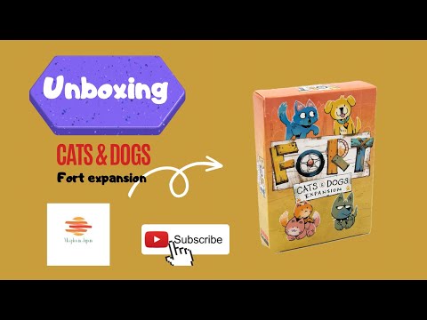 Fort 🐶🐱Cats & Dogs Expansion Unboxing