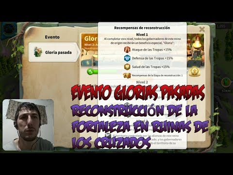 Rise of Kingdoms Guía Español KvsK Evento Glorias Pasadas y La Fortaleza en Ruinas de Los Cruzados