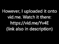 Viacom Blocked My Video Reupload In Desc