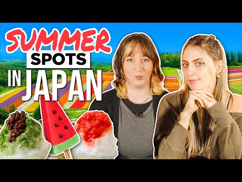 日本的頂級避暑勝地！☀️ (Top Summer Spots in Japan! ☀️)