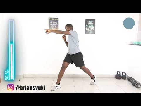 30 Minute BELLY POOCH BURNER Kickboxing Workout at Home 300 Calories