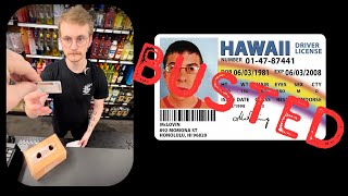GETTING BUSTED WITH A FAKE ID!
