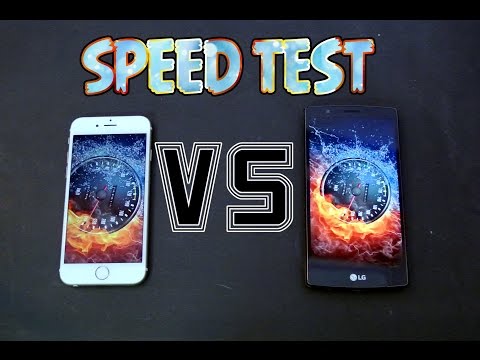 iPhone 6S iOS 9.1 vs LG G4 Android 5.1 Lollipop Speed Test
