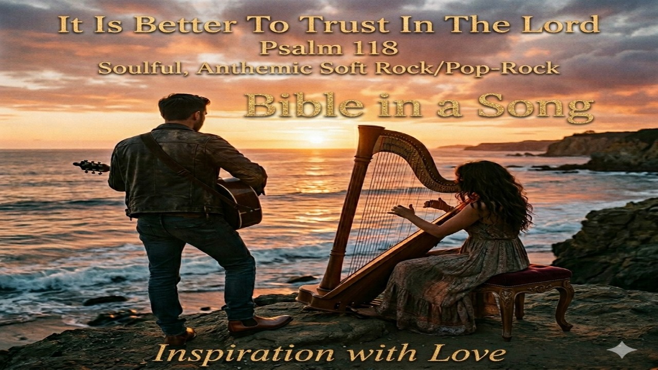 Psalm 118 It Is Better To Trust In The Lord Bible in a Song Soulful Anthemic Soft Rock/Pop-Rock Harp