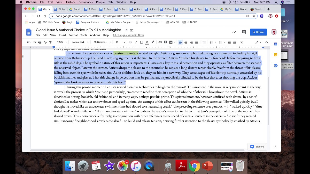 IB: New Individual Oral: Written Example w/ Rubric Evaluation (Part 6)